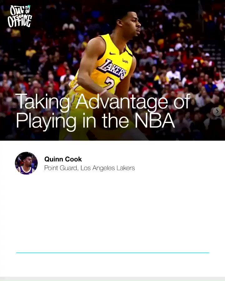 āIām learning to really evolve as a businessman and having some great vets is the best thing you can have as a young guy.ā - @QCook323 on taking advantage of playing in the NBA.
Listen to a new #OutOfOffice episode with @richkleiman & @QCook323 ā”ļø https://t.co/N4AMHOnKvU https://t.co/e2mf2cRTzM