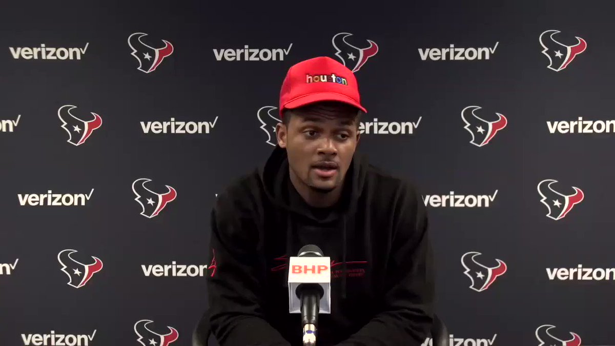.@deshaunwatson says he’s covering the fines his teammates have to pay the #Texans after supporting him at the opening of his Lefty’s Cheesesteaks. Watson & teammates who were there were fined for not following NFL/Texans protocol which calls for wearing masks at events like that https://t.co/22vlium3wh