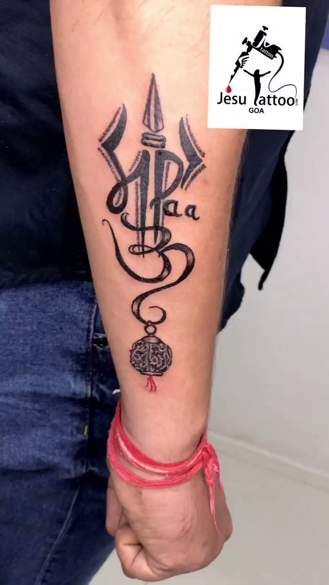 Crazy ink tattoo  Body piercing on Twitter MAA PAA TATTOO maapaa tattoo  design with trishul for girl oFor more info  visithttpstcoo3nzyseJzG httpstcoEy6GdPbiep  Twitter