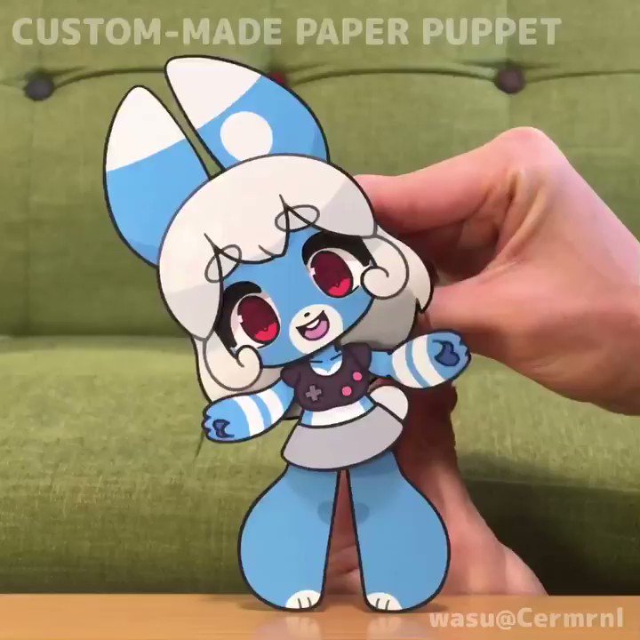 Pepako: How to Make A Living Paper Puppet with Paper Pattern