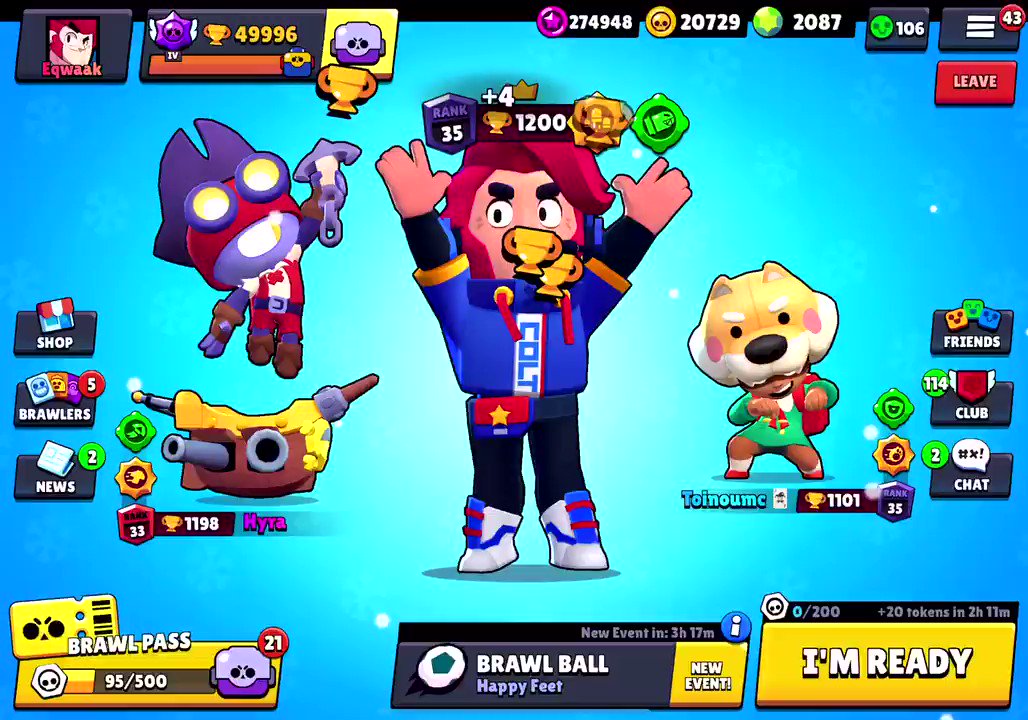 Brawl Stars On Twitter First 50 000 Trophies In The World Congrats Eqwaaktv - world record trophies brawl stars