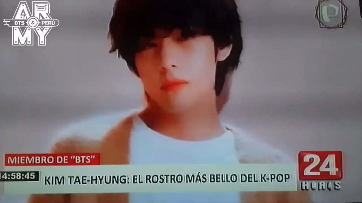 RT @KTH_Streamer: Taehyung Was Shown on Peru’s National TV as the most beautiful face of K-Pop.   
https://t.co/xvlqJxBVHZ