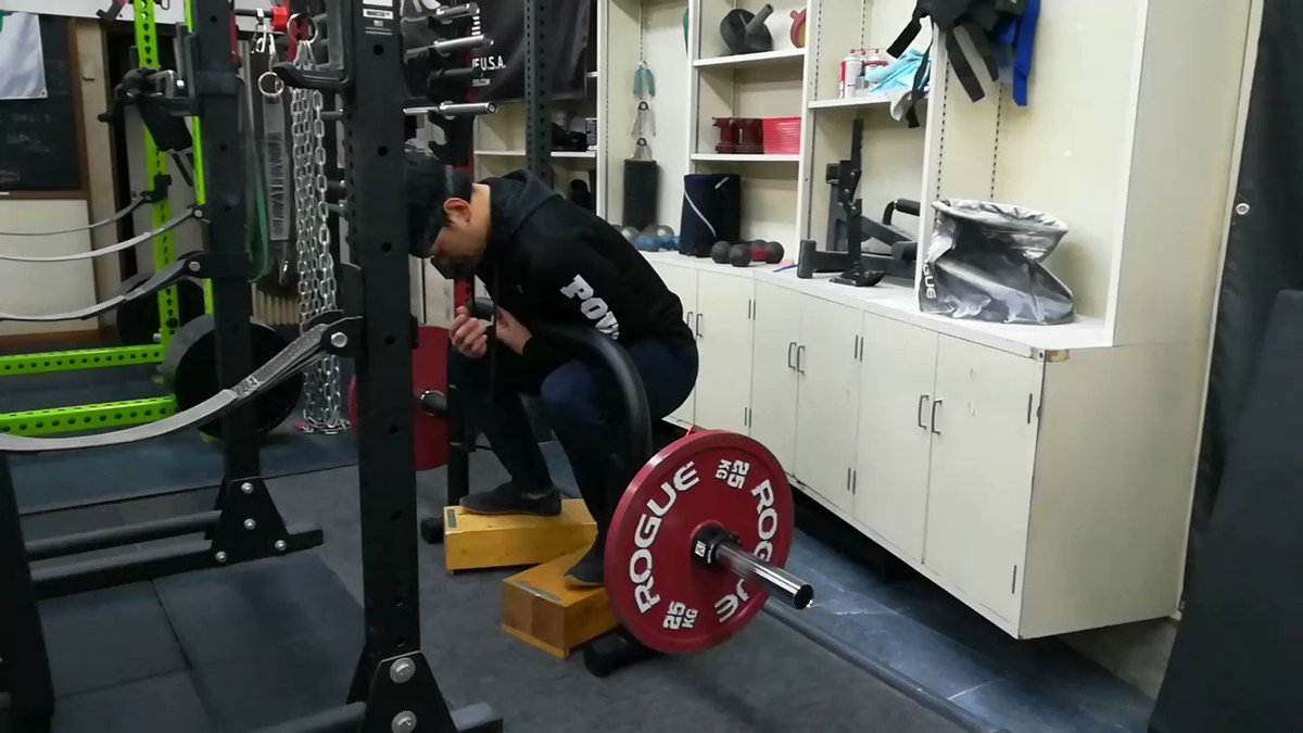 GYMWAYオープンデッドリフトバーでザーチャースクワット、オープン