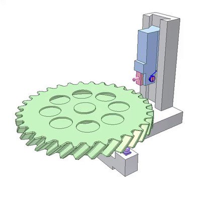 Spatial Ratchet Mechanism