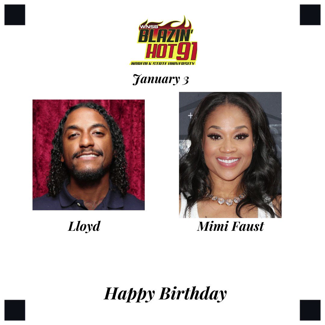Happy Blazin\ Hot Birthday to Lloyd & Mimi Faust    