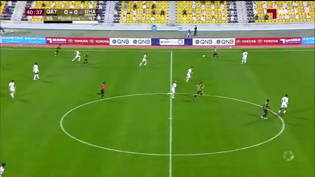 نادي قطر يسجل الهدف الأول عن طريق اللاعب أحمد فاضل نادي قطر 1 ٠ الغرافة دوري نجوم QNB