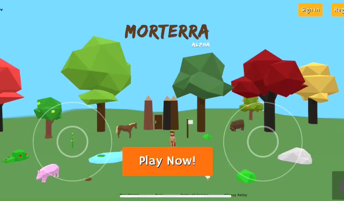 Morterra - Free Online Browser Survival Game