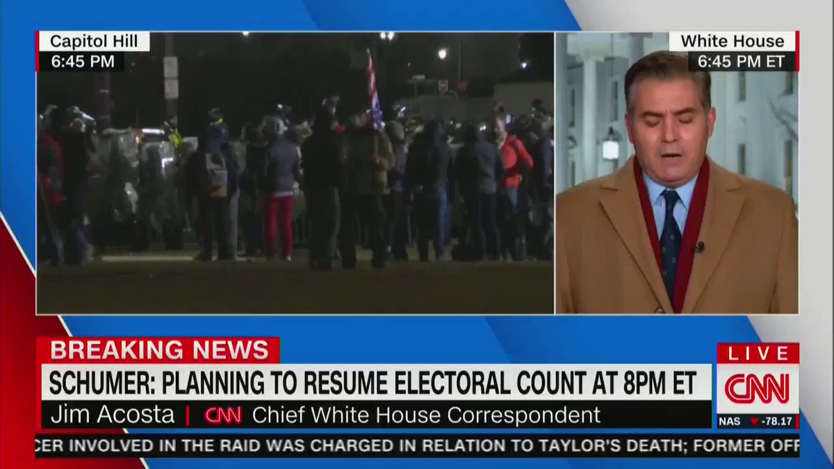 .@Acosta: "I will tell you, Jake, I talked to a source, a GOP source close to the president who speaks with him regularly, and I take no pleasure in reporting this, but this source tells me that he believes the president is out of his mind." https://t.co/Ld7r2hLnSH