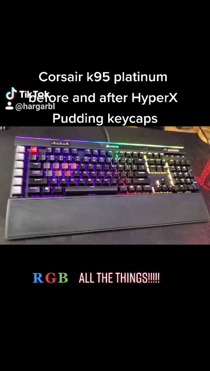 John Robinson Hyperx Pudding Keycaps On Corsair K95 Platinum Bottom Row Unfortunately Doesn T Fit But It Still Looks Good Corsair Pcgaming Fyp Hyperx Puddingkeycaps Pcmasterrace K95platinum T Co Zrdldbe3et T Co John Robinson Hyperx Pudding Keycaps On Corsair K95 Platinum Bottom Row Unfortunately Doesn T Fit But It Still Looks Good Corsair Pcgaming Fyp Hyperx Puddingkeycaps Pcmasterrace K95platinum T Co Zrdldbe3et T Co