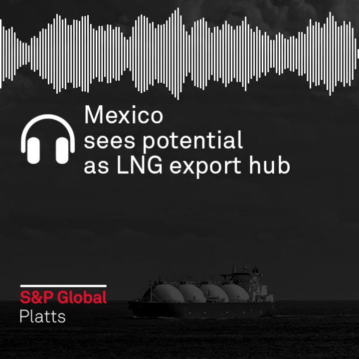 As the world economy begins to recover from the pandemic, Mexico is considering the construction of an #LNG export terminal in the port of Salina Cruz to use excess #natgas in the country.
Listen here (15:07): https://t.co/gbfDu9GKiz https://t.co/RPOEMEuBLx