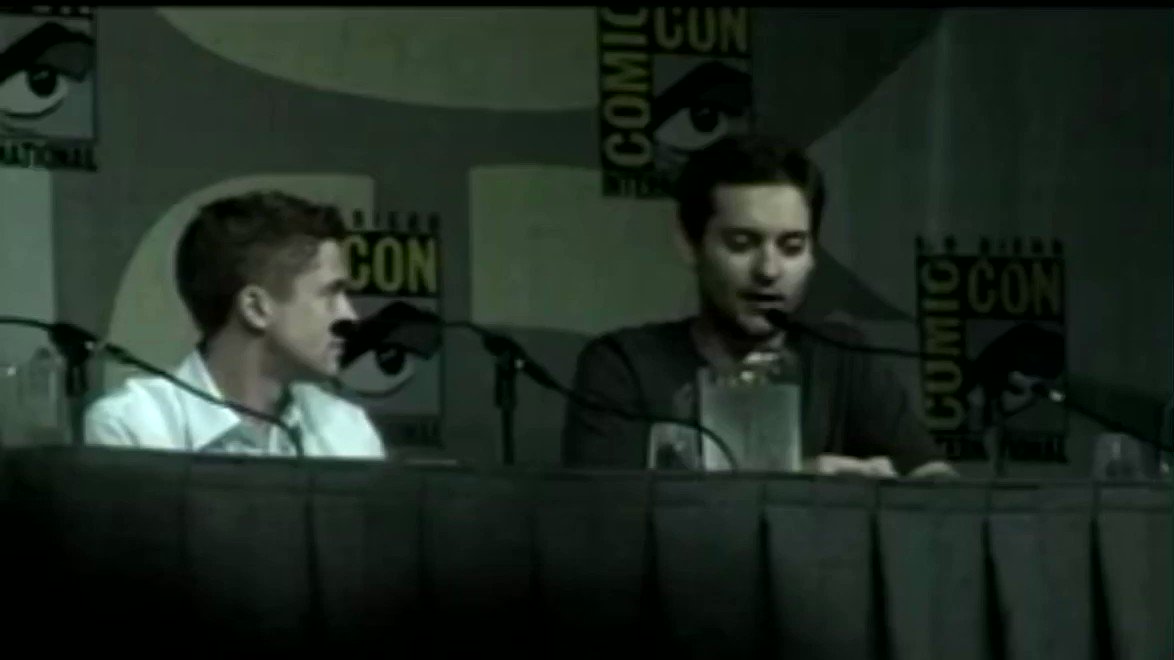 RT @EARTH_96283: Tobey talking about what to expect from Spider-Man 3 (2007) at San Diego Comic-Con 2006 https://t.co/uiZ1BDETJg