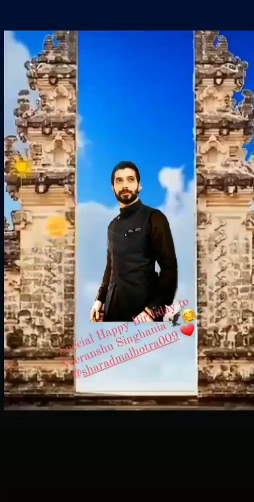 Happy birthday   Sharad Malhotra 