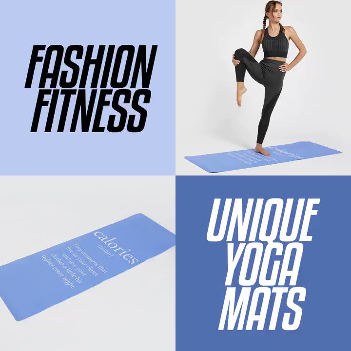 Playful & quirky yoga mats to get your Zen on (or to sweat it out at home)!
Fashion fitness accessories available in-stores and online https://t.co/lPEpH5zv42