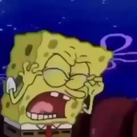 Why is SpongeBob crying?