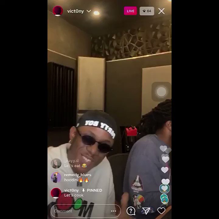 Victony On Twitter Made Another Song On My Ig Live Good Bye Madebyhoodini