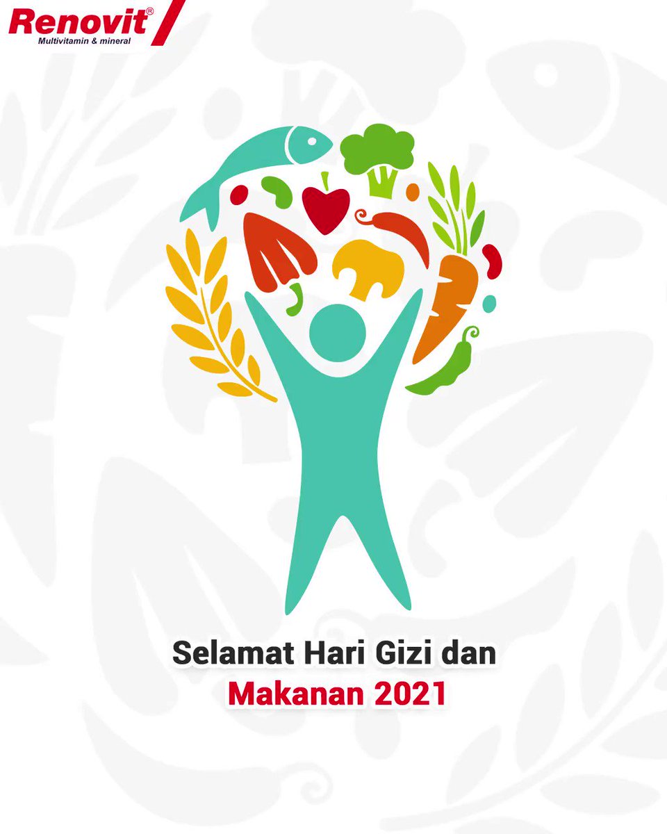 Selamat Hari Gizi dan Makanan 2021, Sahabat Bugar. Penuhi gizi dan konsumsi selalu makanan yang sehat demi menjaga tubuh tetap bugar dan jadi investasi kesehatan kamu di masa depan.
#Renovit #RenovitMultivitamin #HariGizidanMakanan https://t.co/9XLuJbxtwr