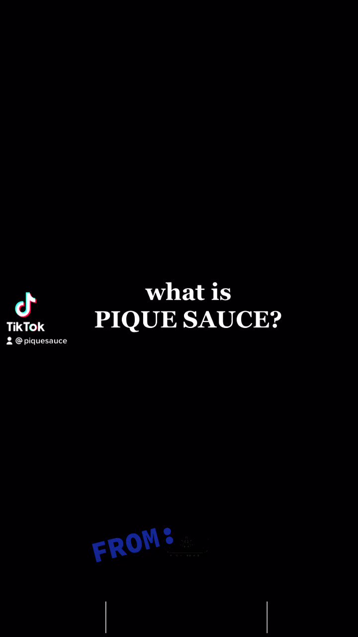 PIQUE SAUCE on Twitter: PIQUE SAUCE on Twitter: