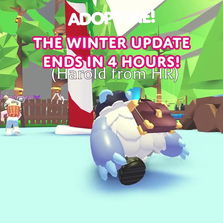 Adopt Me! on X: ❄️ Winter Sale is coming tomorrow! ❄️🐼 🕗8AM PT 🕚11AM ET  🕓4PM GMT (google '8AM PT local time' to find out what time it'll be for  you!)  /
