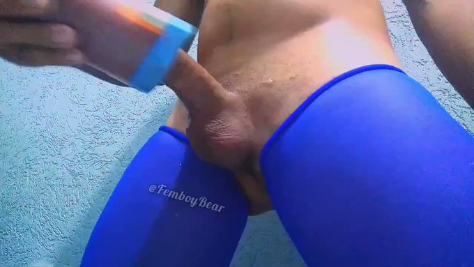 I was trying to take pics but soon as i started playing with lube, i got a little carried away~ https://t