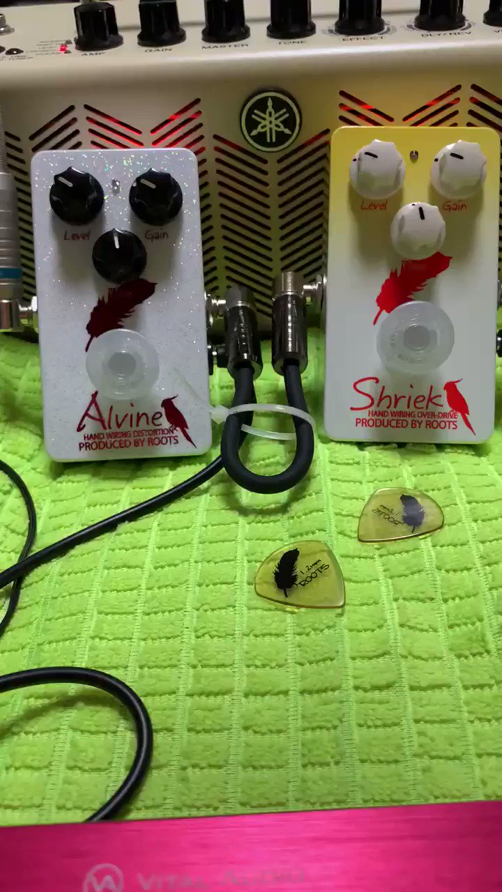 Alvine Distortion ギターエフェクター combat ギター shriek alvine distortion - メルカリ