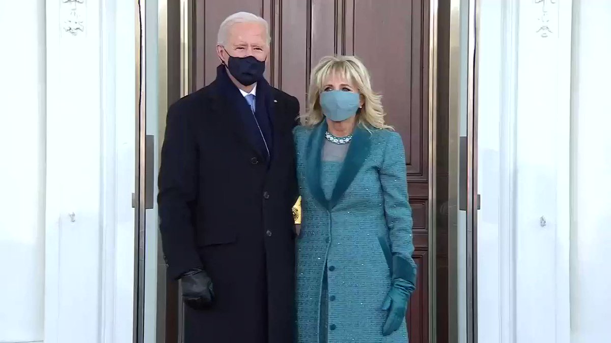 Joe Biden was stuck outside of the White House after firing Donald Trump's doorman hours earlier. https://t.co/EUZQDZkvkU