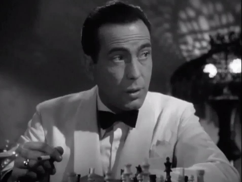 Bogartestate Of All The Gin Joints In All The Towns In All The World She Walks Into Mine Humphrey Bogart As Rick Blaine In Casablanca T Co Smkhup84tg Twitter