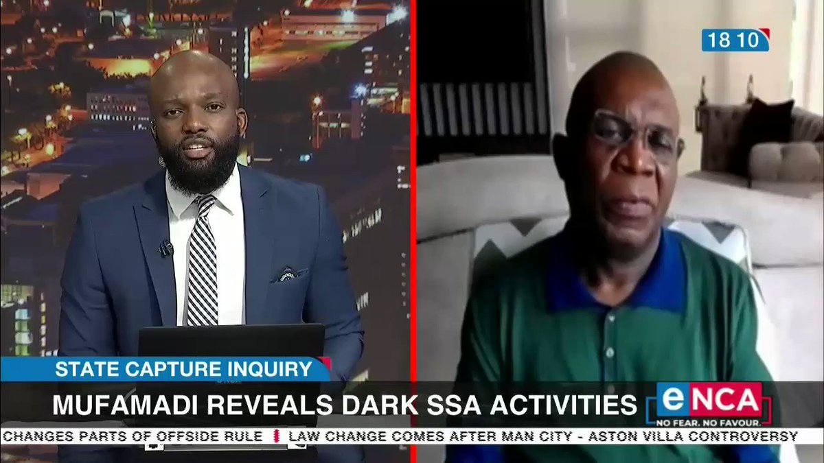 [ON AIR] Former minister Sydney Mufamadi speaks on his state capture inquiry testimony. DStv403 SATonight