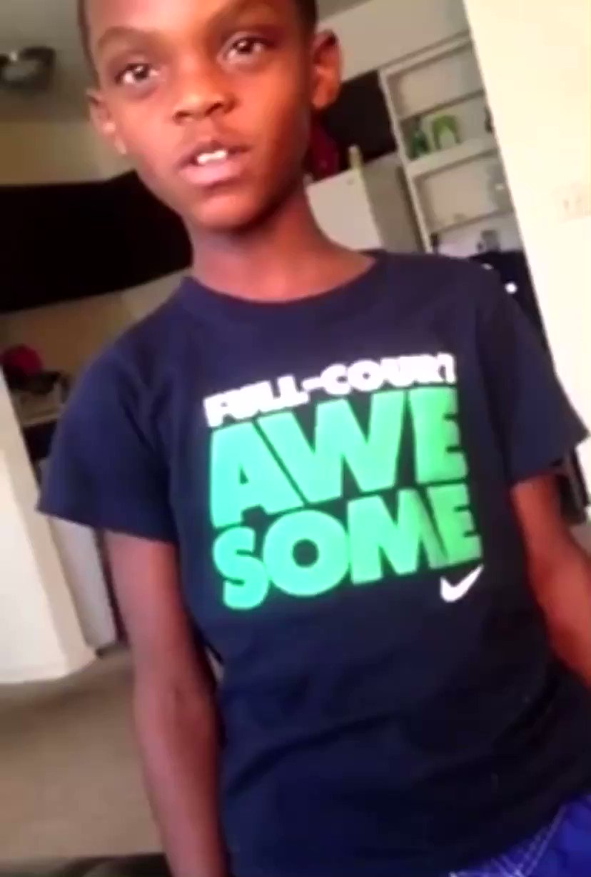 Happy bday to my first son. Auntie loves you  This is my favorite video of him singing I need Love x LL Cool J lol 