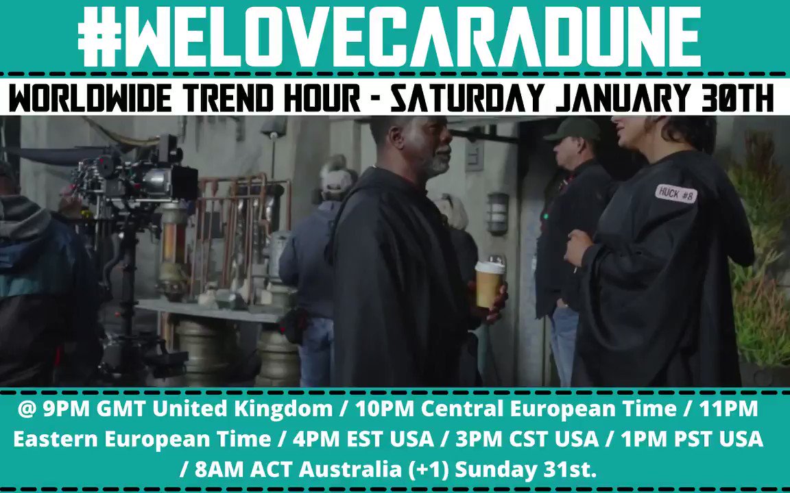 Listening to @ginacarano talk about working with @TheCarlWeathers on #TheMandalorian is beautiful. #CaraDune represents so many individuals around the world, I think we've all had feelings of 'where do I fit in this big world?'
See you all on Saturday! #WeLoveCaraDune 🥰 https://t.co/SR4F9dzjJO