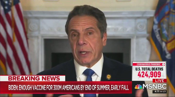 .@NYGovCuomo: "Incompetent government kills people. More people died than needed to die in Covid. Thatβs the truth." https://t.co/kSiTDCUSFY