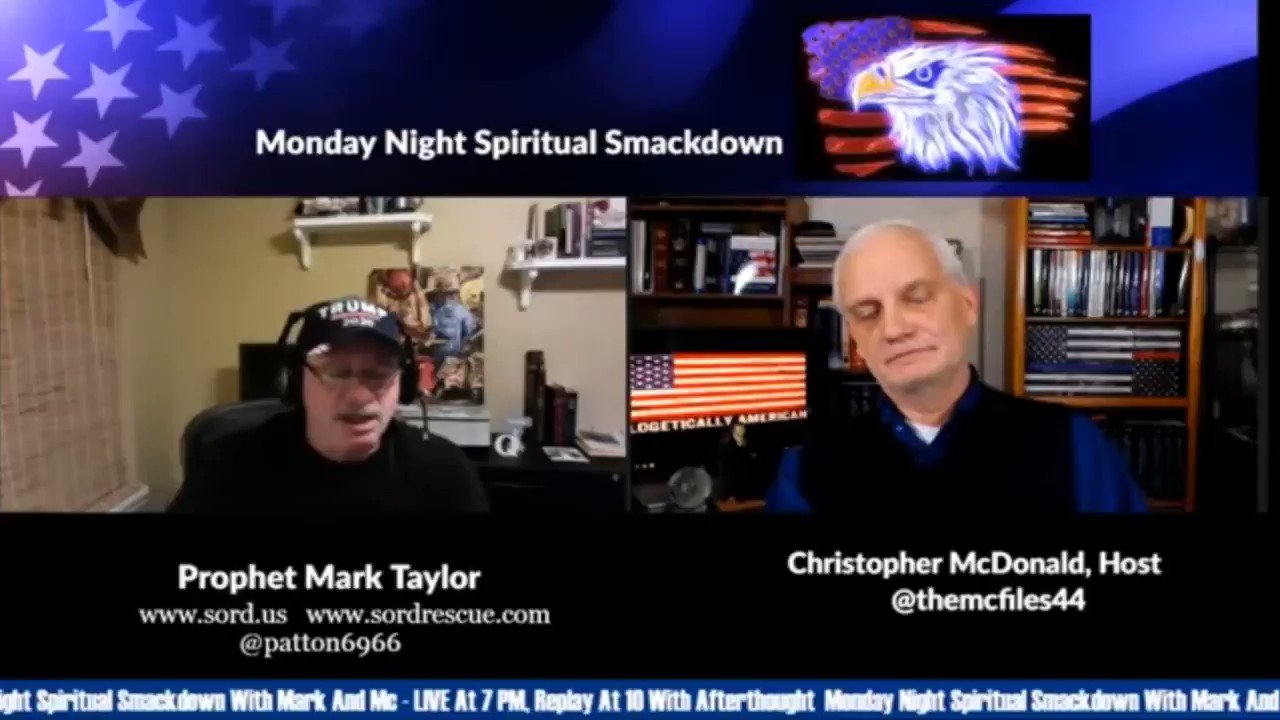 Right Wing Watch On Twitter So Called Firefighter Prophet Mark Taylor Is Standing By His Prophecy That Trump Would Win The Election Because He S Got A Book Full Of Prophecies From God That