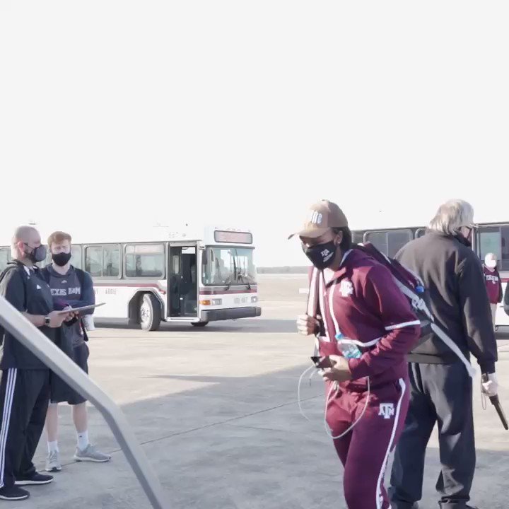 Texas A&M Womens Basketball (@AggieWBB) on Twitter photo 2021-01-28 00:27:34 Take off ✈️ Take off ✈️