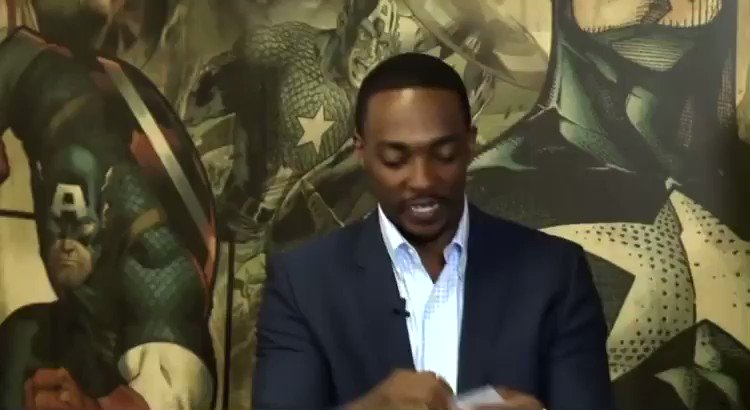 RT @spideysbrie: anthony mackie’s spider-man impression makes me laugh so hard https://t.co/yEXZXygT3D