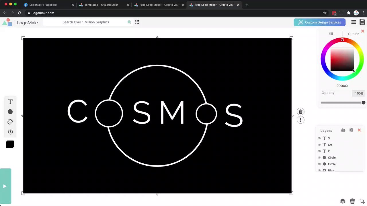 Cosmos Logo Maker | Create Cosmos logos in minutes