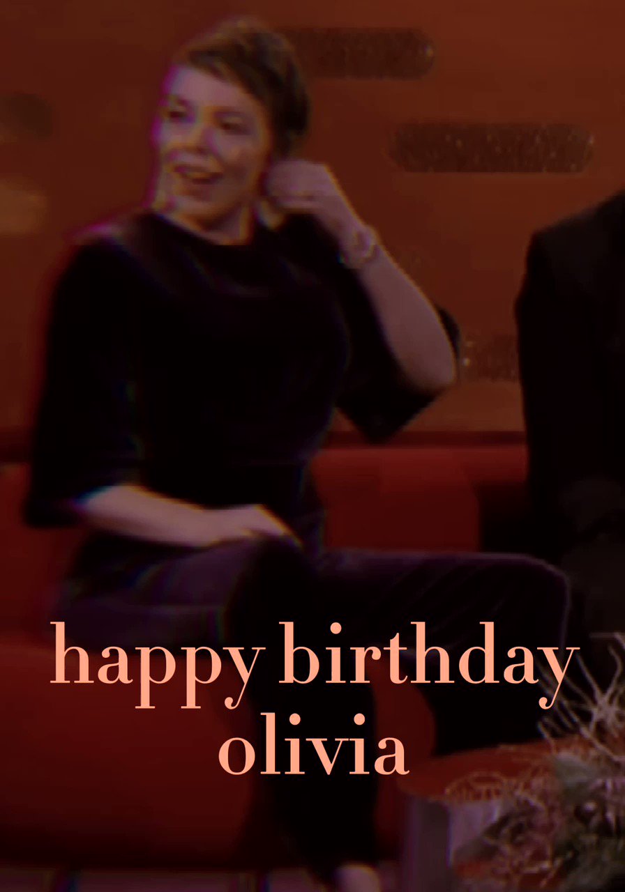 Happy birthday Olivia Colman !! 