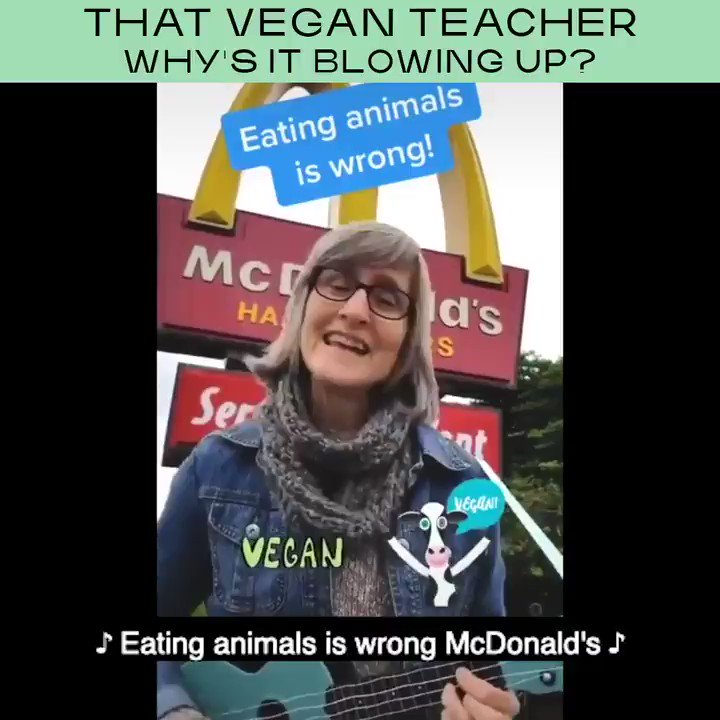Vegan teacher