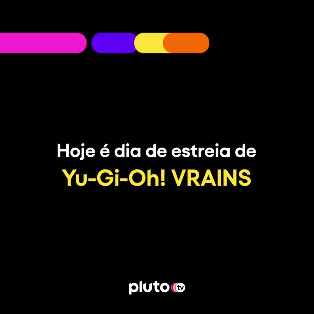  Primeira temporada de Yu-Gi-Oh! VRains estreia no  catálogo da Pluto TV