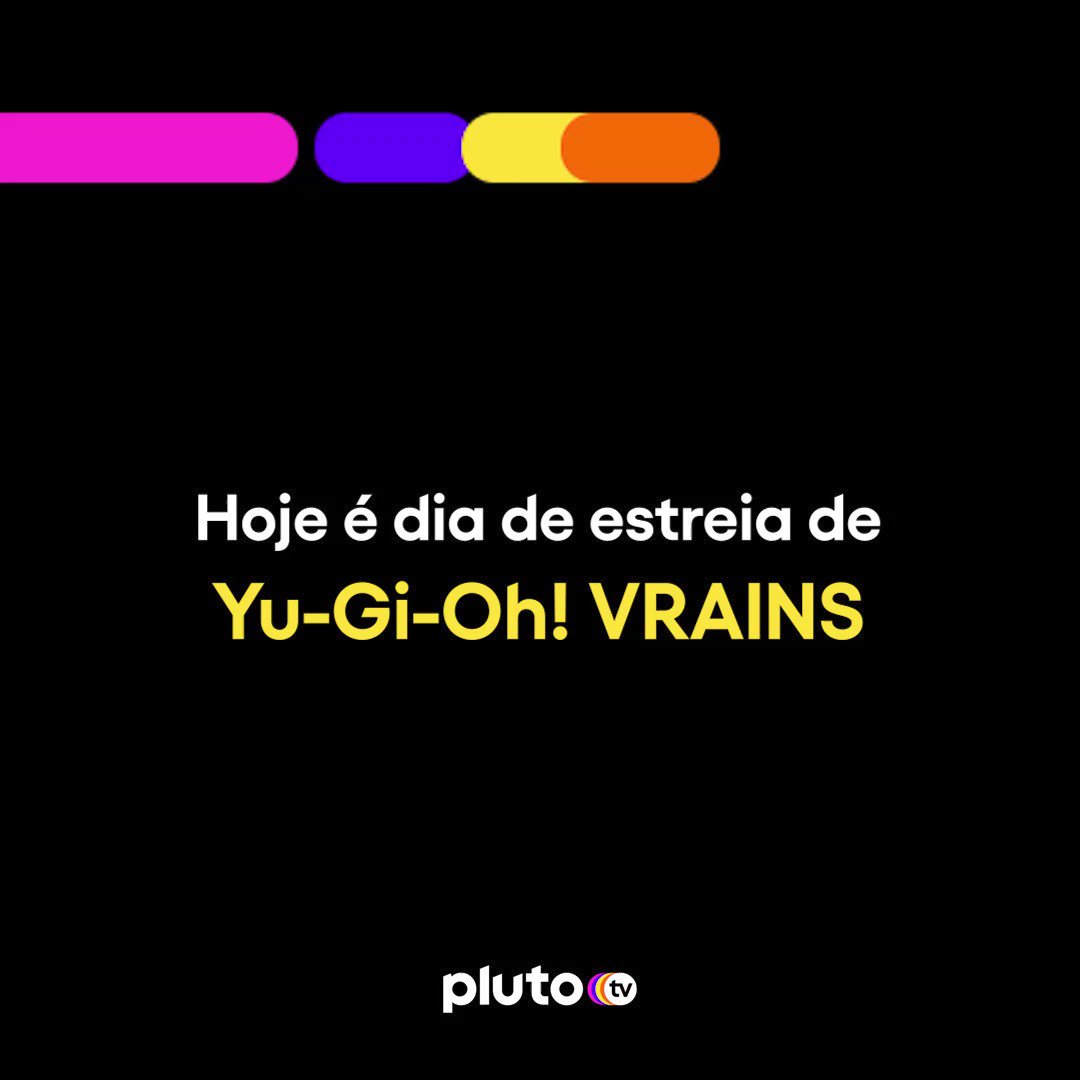 Primeira temporada de Yu-Gi-Oh! VRains estreia no catálogo da Pluto TV