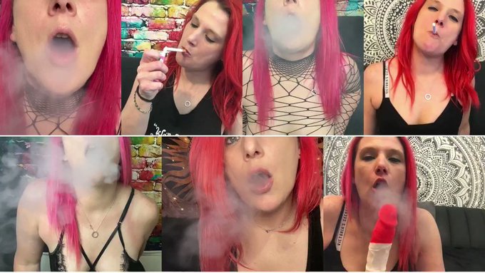MY SMOKE FETISH COMPILATION IS NOW LIVE:

https://t.co/yHH4mKpnsF https://t.co/4Eom6Zr9cs