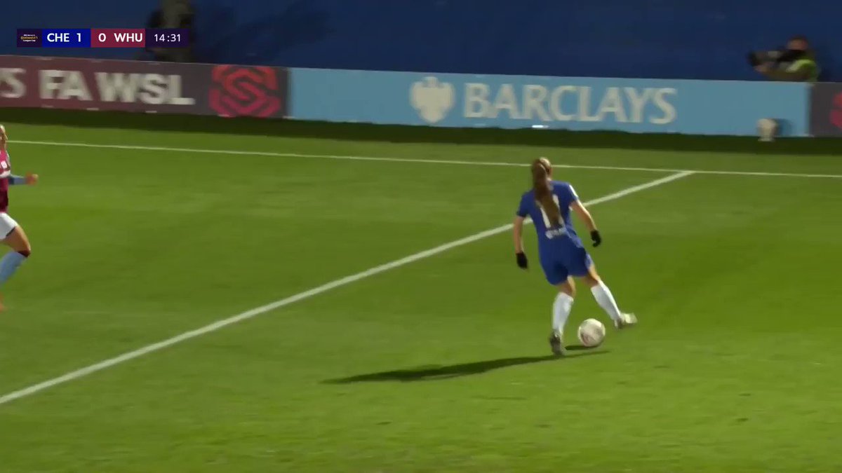 Sophie Ingle 🤝 Scoring from outside the box 

Another long-range strike from @sophieingle01 in the #ContiCup! 👇