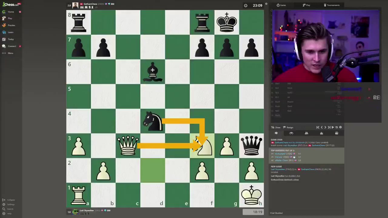 GothamChess on X: I am the greatest Chessle player of all time. / X