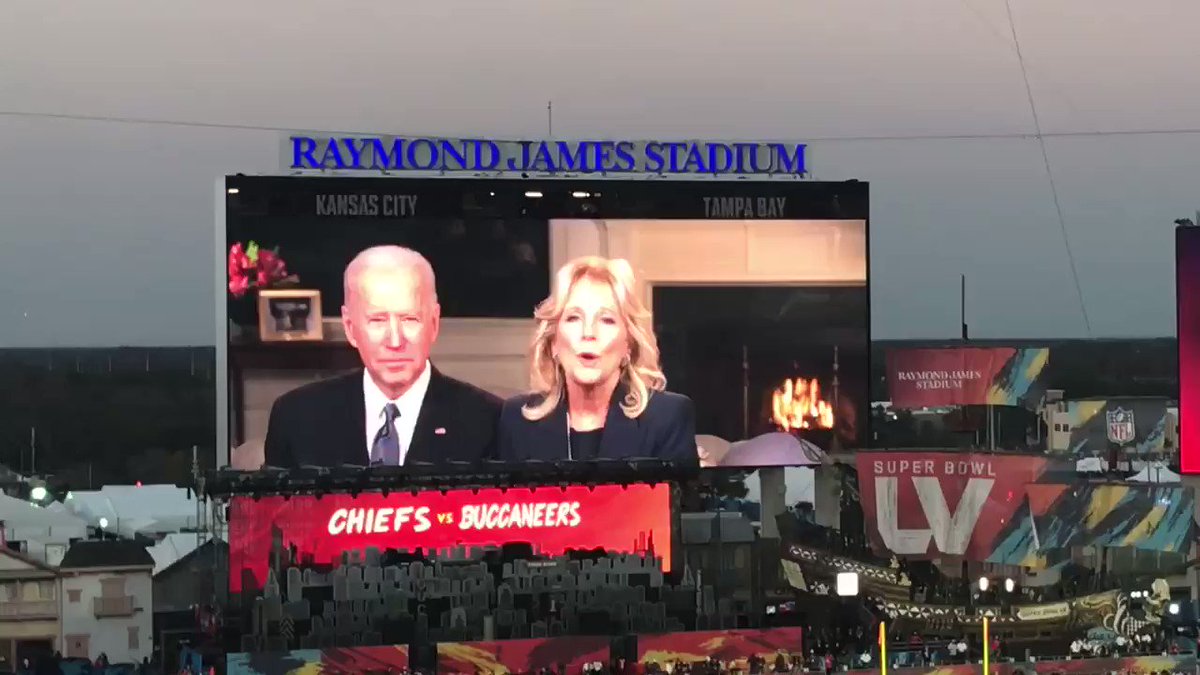 Did Biden Get Booed? Bidens Make Creepy Video Appearance at Super Bowl R8VnGL6pQIyDzll-
