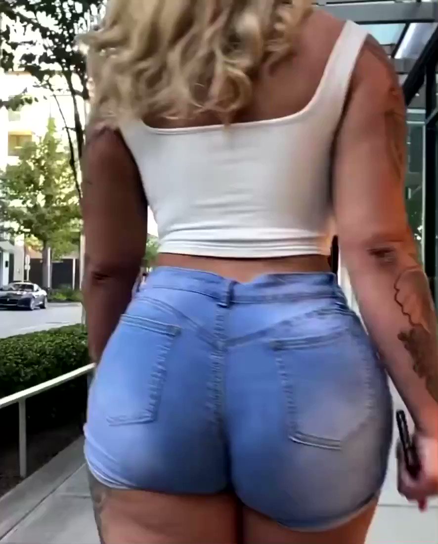 Pawgs in booty shorts