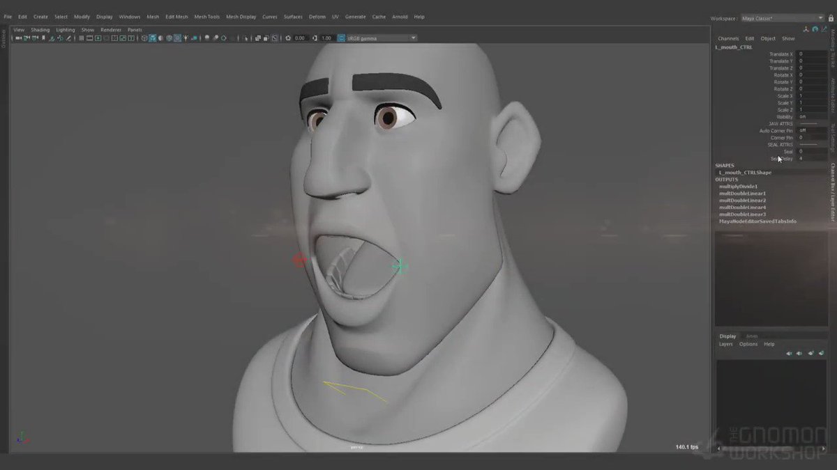 Gnomon released a course by Arturo Coso, a Rigger on Love, Death & Robots, on how to rig the jaw in Maya using Python: /QuZ5Hd36OG #maya #gamedev #indiedev #3dart #tutorial #animation #rigging # Gnomon released a course by Arturo Coso, a Rigger on Love, Death & Robots, on how to rig the jaw in Maya using Python: /QuZ5Hd36OG #maya #gamedev #indiedev #3dart #tutorial #animation #rigging #