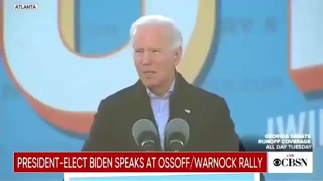 That's President Biden who finessed us into voting for him, Jon Ossoff & Raphael Warnock for that $2,000 stimulus check but only wanna give us $1,400 https://t.co/zIYYa9xKk6