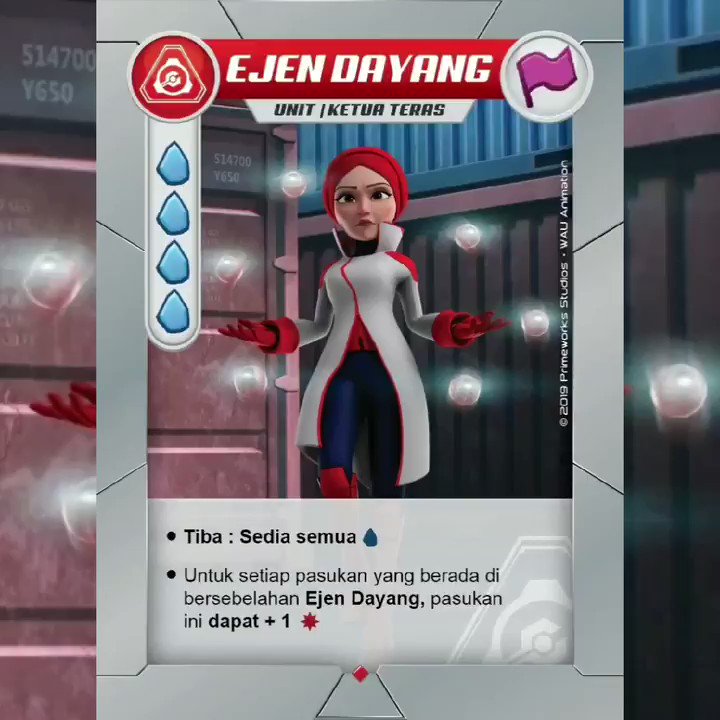 Ejen Ali A Twitter Attack Up All Team Next To This Card Will Receive 1 Extra Attack Ejendayang Ejenali Misialliance