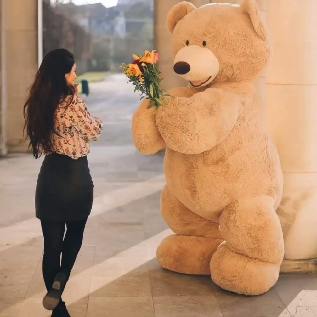 Girl with Teddy Bear