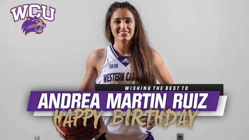 Catamount Nation, please join us in wishing sophomore PG, Andrea Martin-Ruiz, a Happy Birthday!  