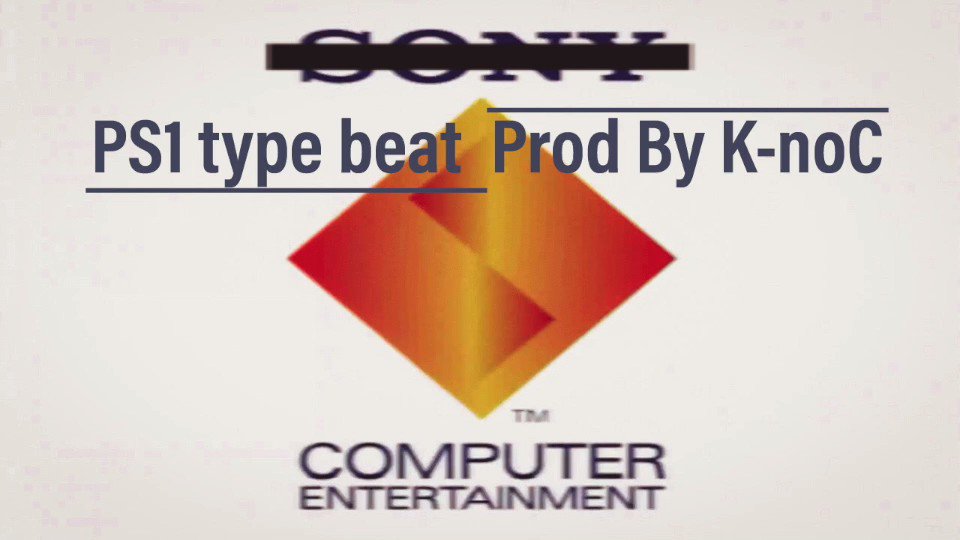 K Noc Ps1の起動音かっこいいですよね おもいついてこれはビートにしなきゃって思いました
