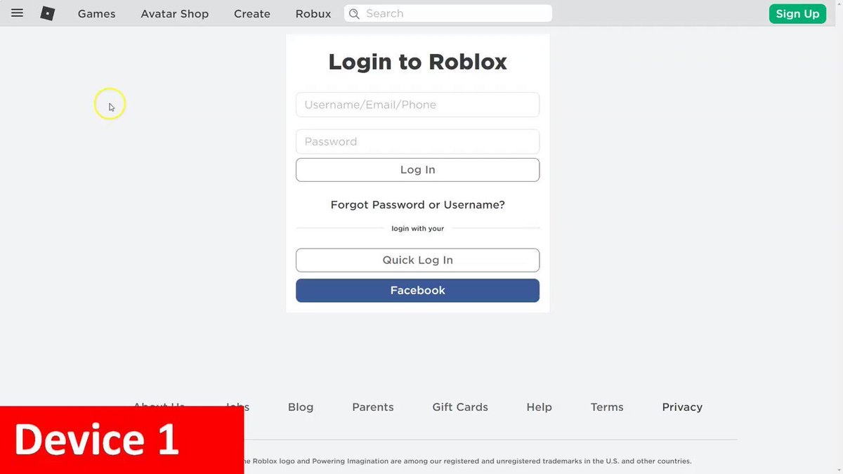 How to Use Quick Log In on Roblox - Roblox Login with Another Device 